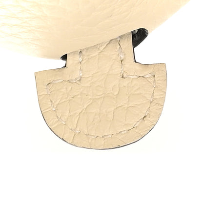 Hermes Taurillon Clemence Evelyne 23 Poche III Cream 7 of 10