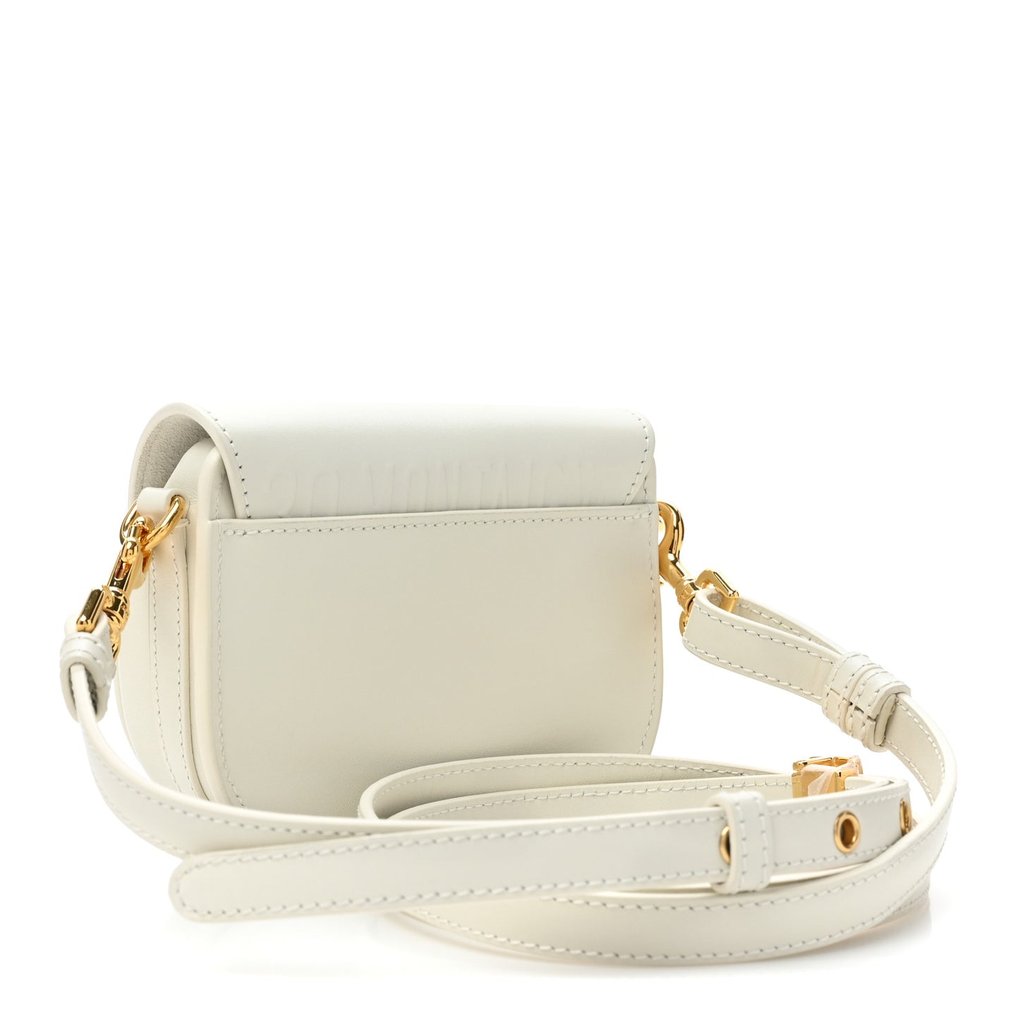 CHRISTIAN DIOR Box Calfskin Micro Bobby Bag Latte
