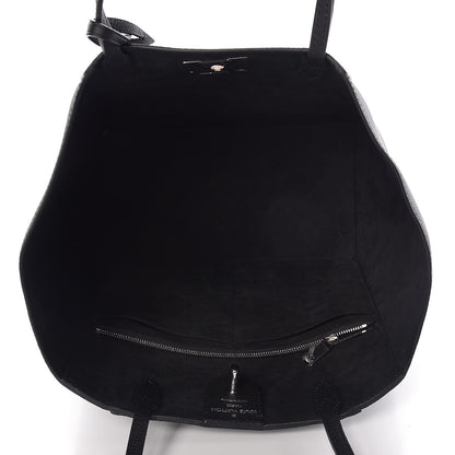 Louis Vuitton Calfskin Lockme Cabas Black 5 of 8