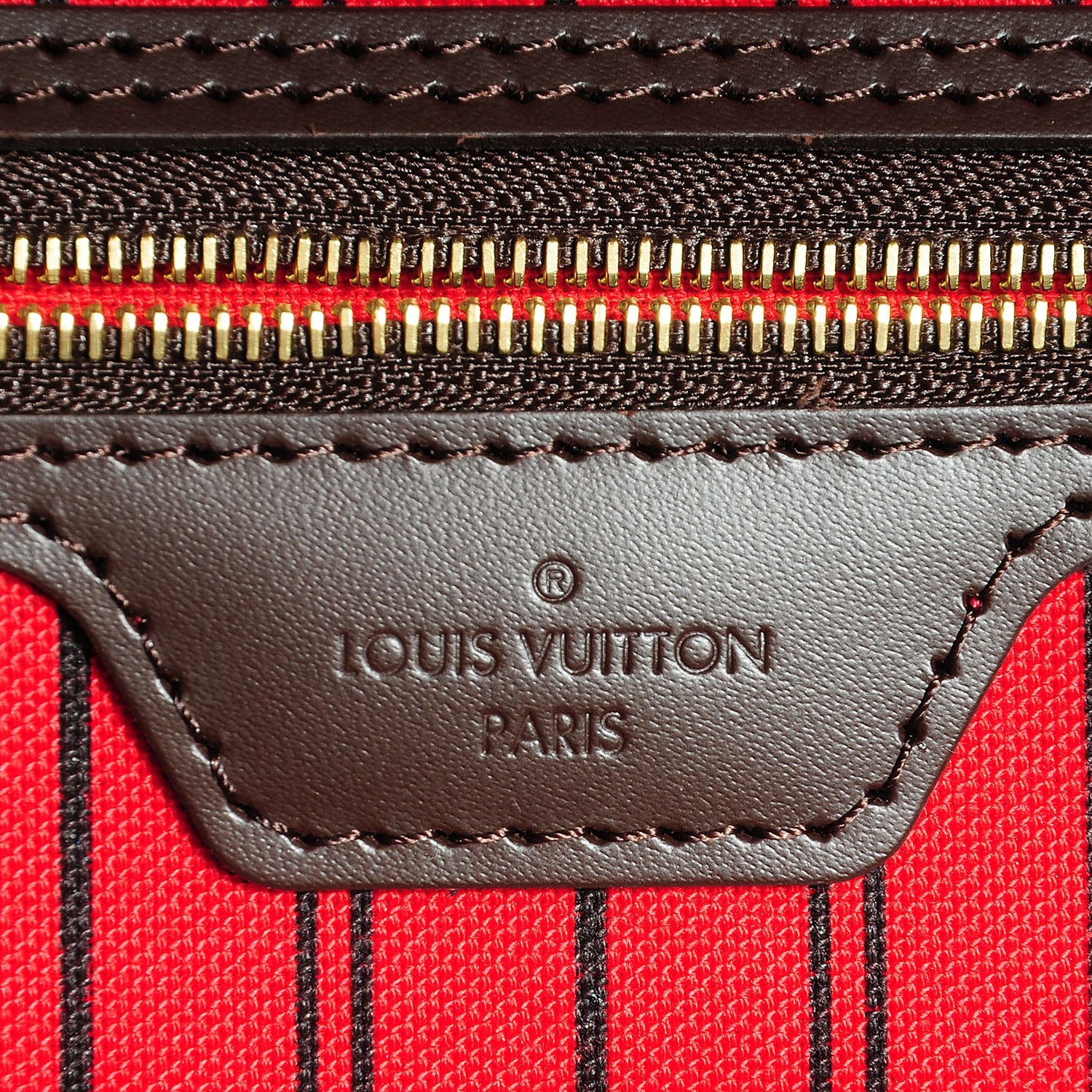 Louis Vuitton Damier Ebene Neo Neverfull MM 7 of 9