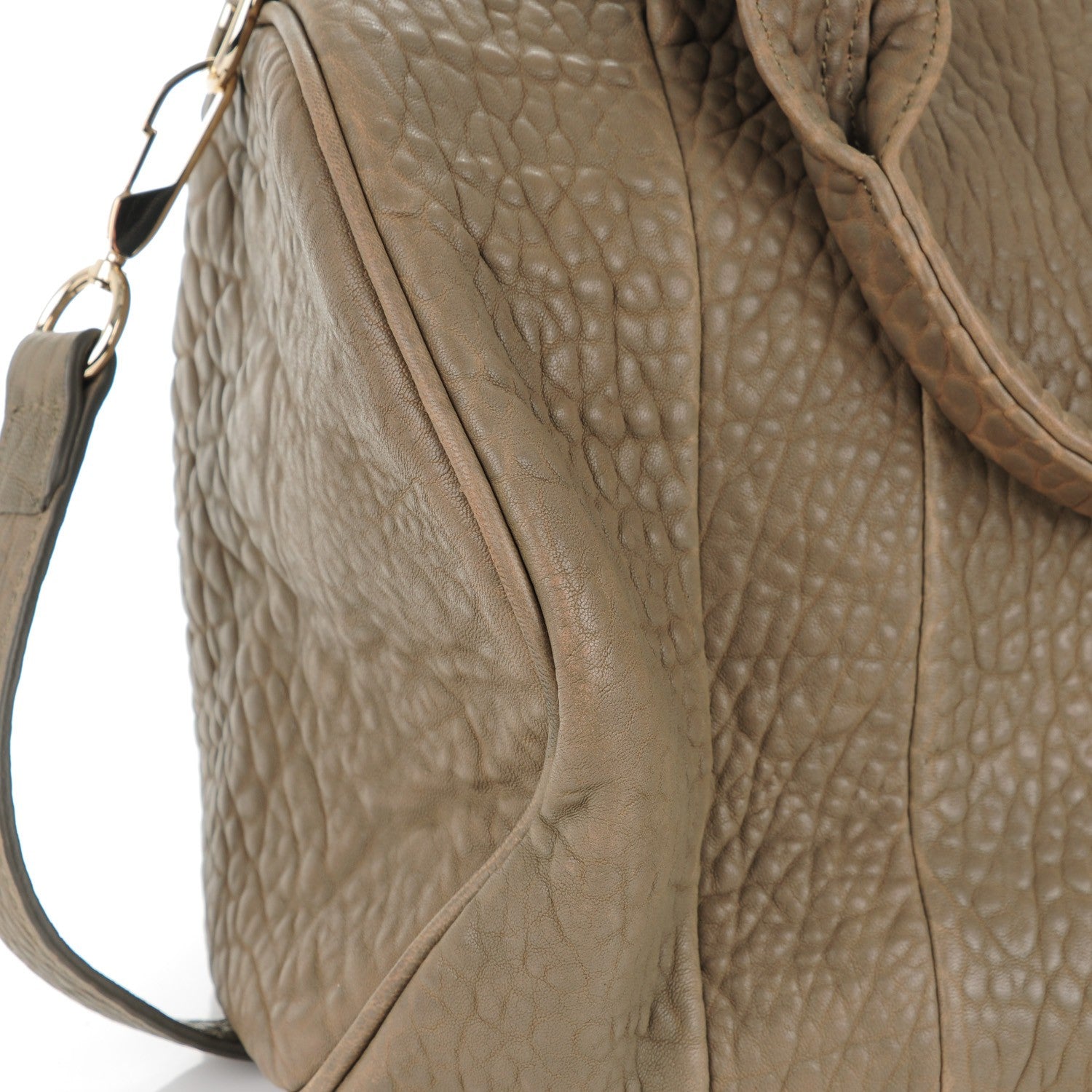 Alexander Wang Pebbled Lambskin Rocco Granite 8 of 8
