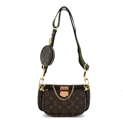 Louis Vuitton Monogram Multi Pochette Accessories Kaki 1 of 11
