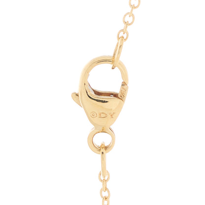 David Yurman 18K Yellow Gold Garnet Heart Pendant Necklace 4 of 5