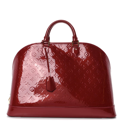 Louis Vuitton Vernis Alma GM XL Pomme D'Amour 1 of 9