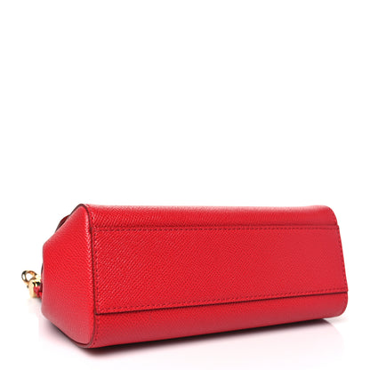 Dolce & Gabbana Dauphine Small Miss Sicily Satchel Red 4 of 10