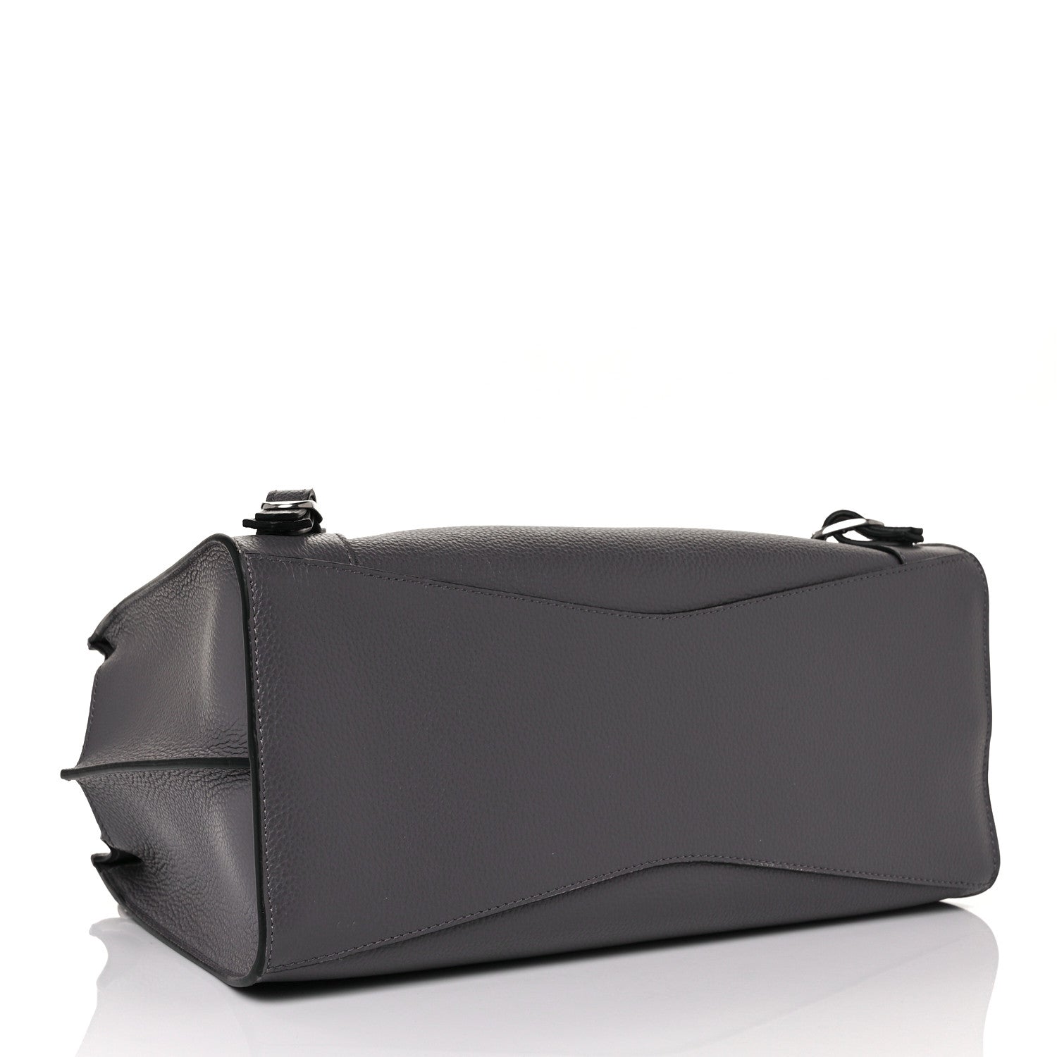 Balenciaga Grained Calfskin Neo Classic Silver Hardware S City Dark Grey 4 of 9