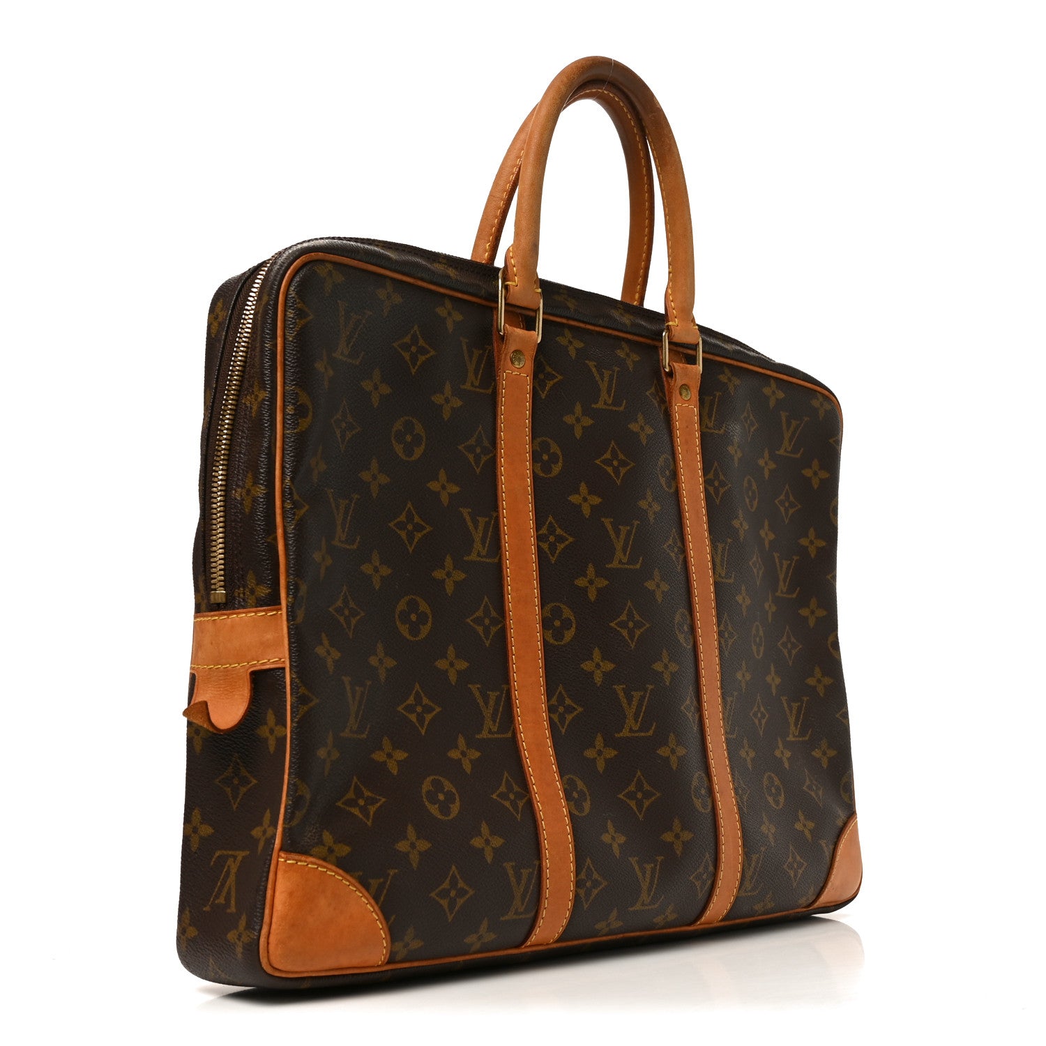 Louis Vuitton Monogram Porte-Documents Voyage Briefcase 3 of 9