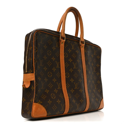 Louis Vuitton Monogram Porte-Documents Voyage Briefcase 3 of 9