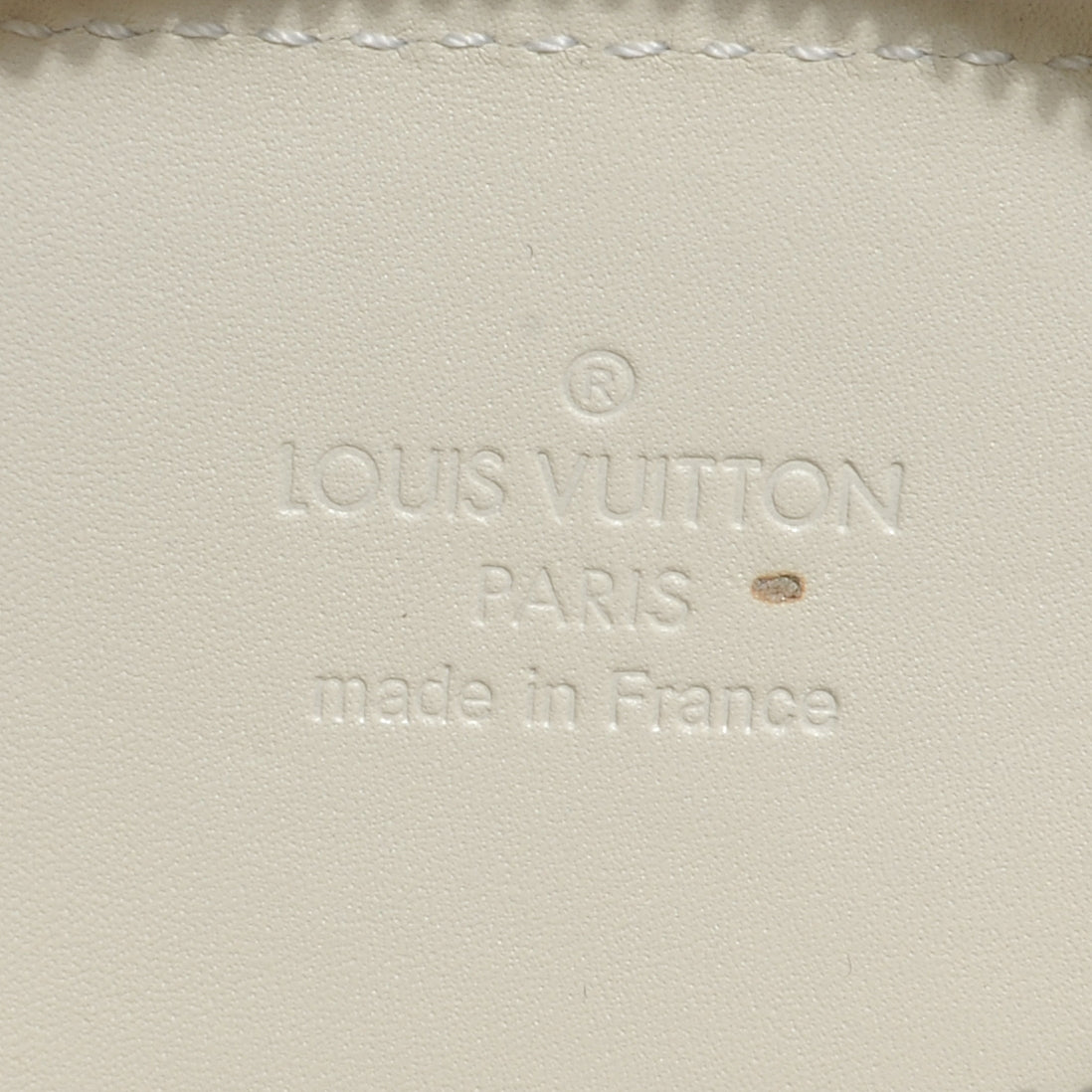 Louis Vuitton Vernis Porte-Monnaie Flocon MM Perle 6 of 7