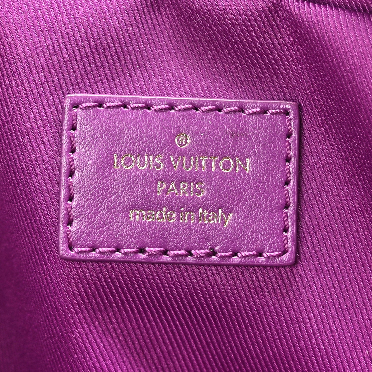 Louis Vuitton Denim Monogram Outdoor Bumbag Purple 6 of 8