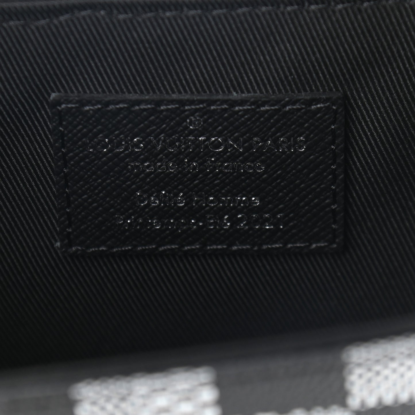 Damier Distorted Steamer XS