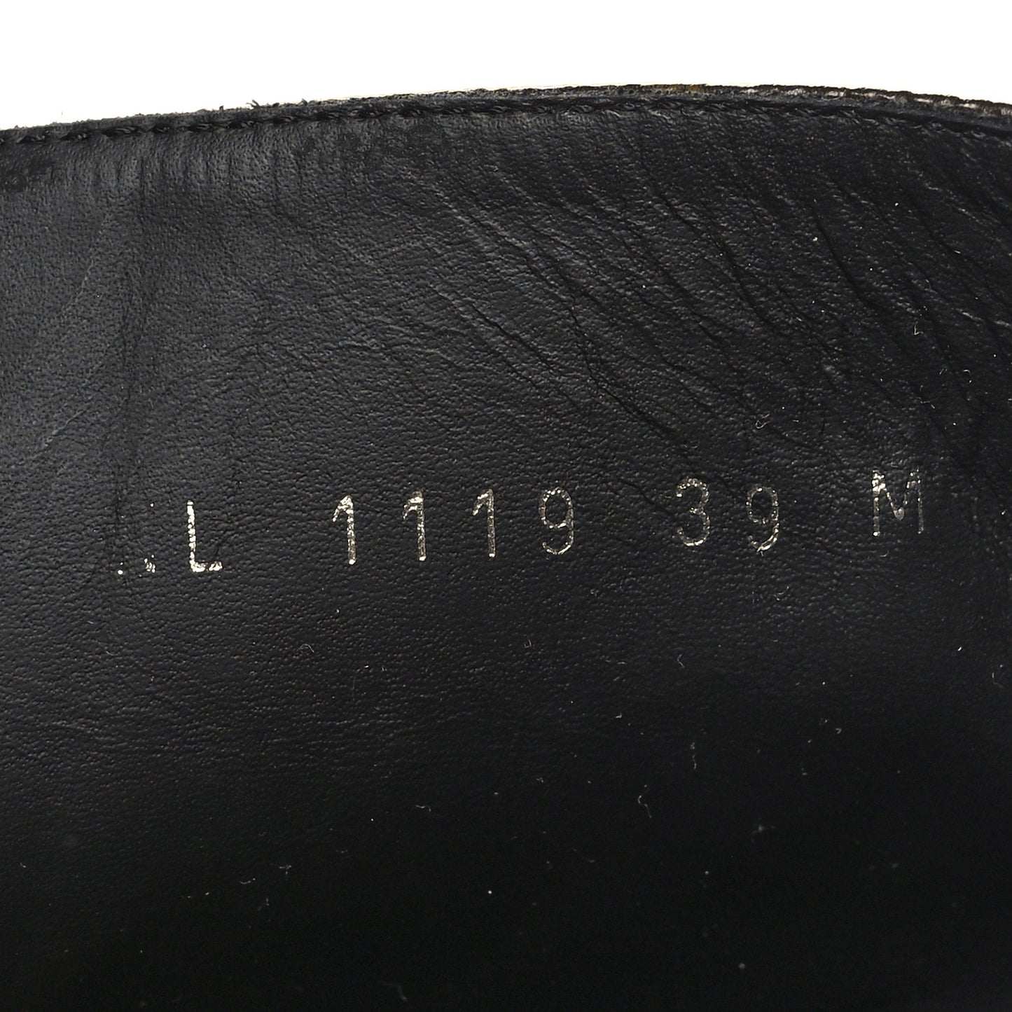 Calfskin Monogram Wonderland Flat Ranger Boots 39 Black