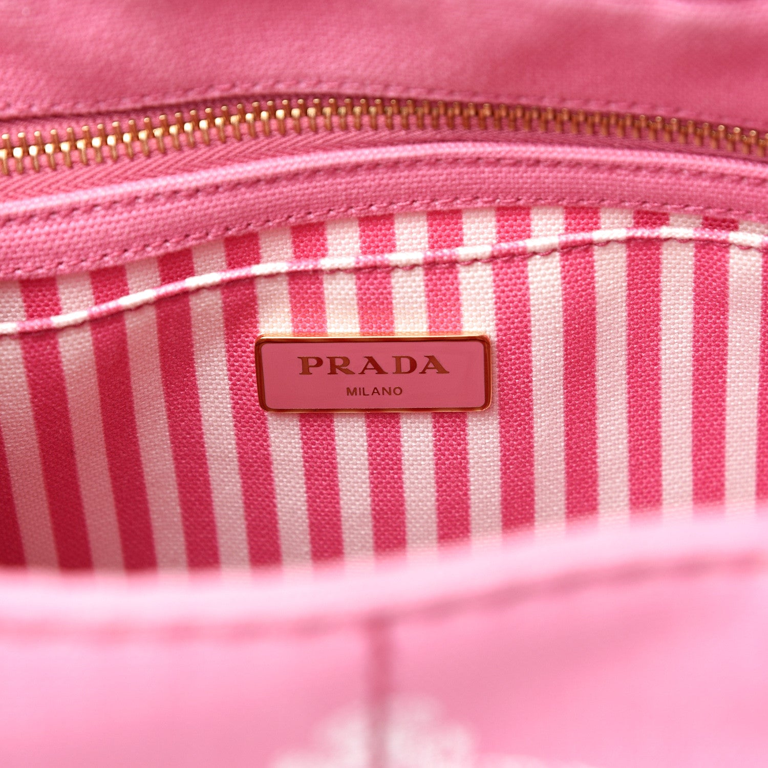 Prada Canapa Small Logo Tote Geranio White 5 of 10