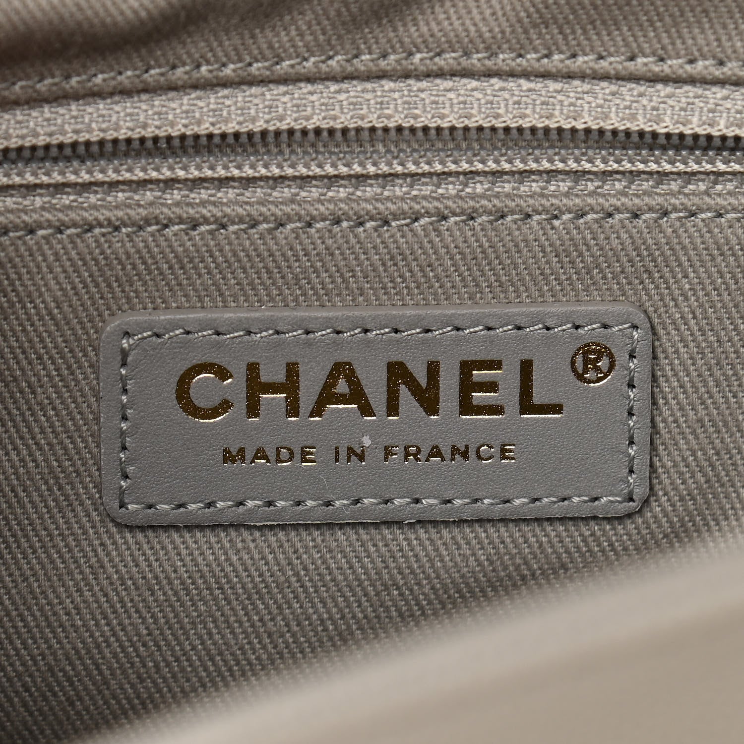 Chanel Caviar Quilted Medium Business Affinity Flap Grey 6 of 10