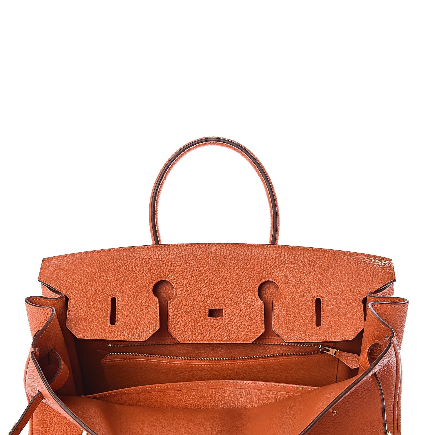 Hermes Togo Birkin 35 Orange 9 of 37