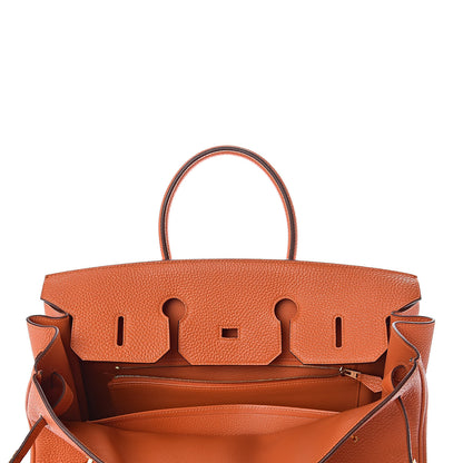 Hermes Togo Birkin 35 Orange 9 of 37