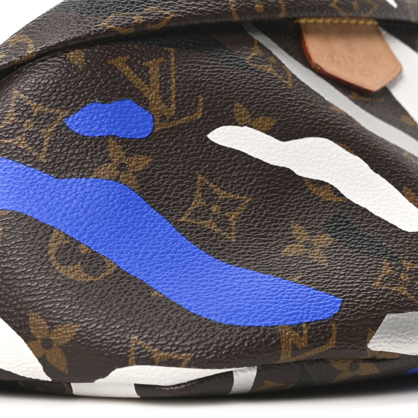 LoL Monogram Bumbag Blue Silver