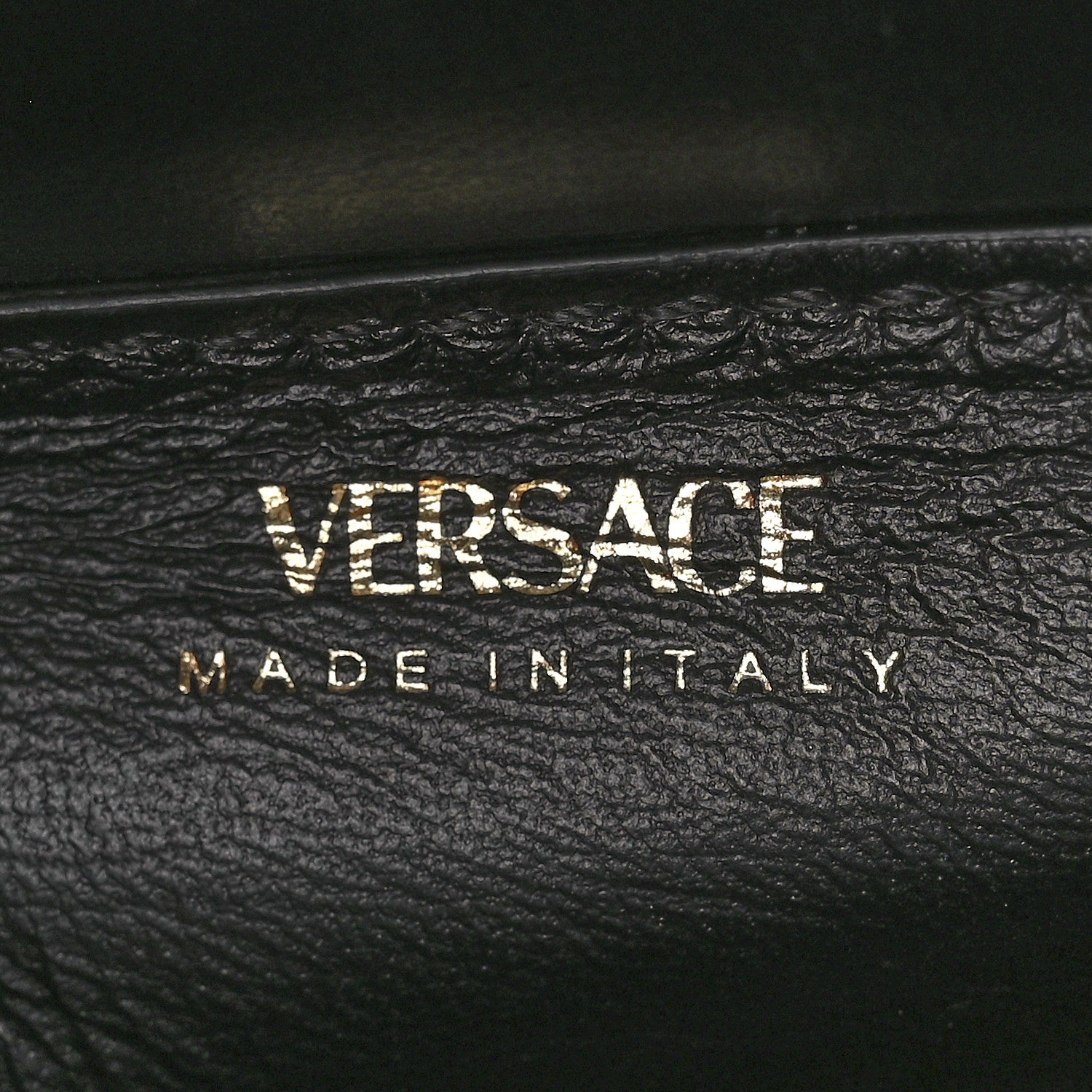 Versace Grained Calfskin Small La Medusa Top Handle Bag Black 6 of 11