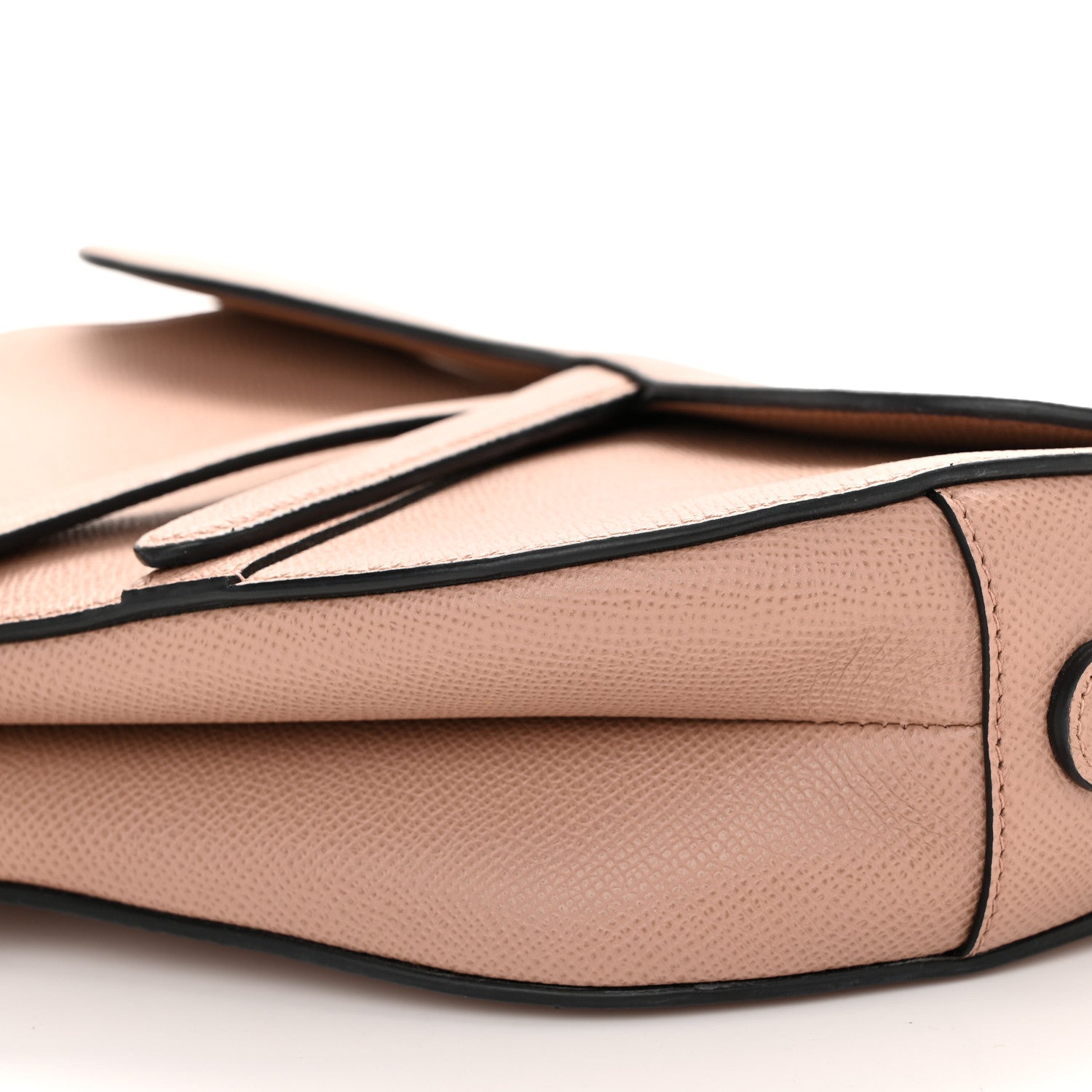 Christian Dior Grained Calfskin Saddle Bag Fard 10 of 10