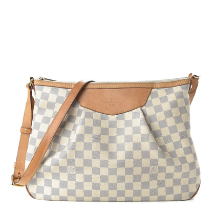 Louis Vuitton Damier Azur Siracusa MM 1 of 9