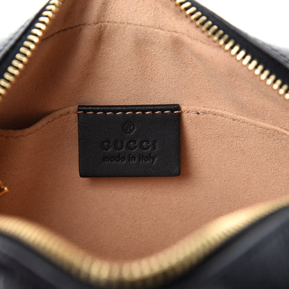 Gucci Suede Patent Web Mini Ophidia Shoulder Bag Black 8 of 11