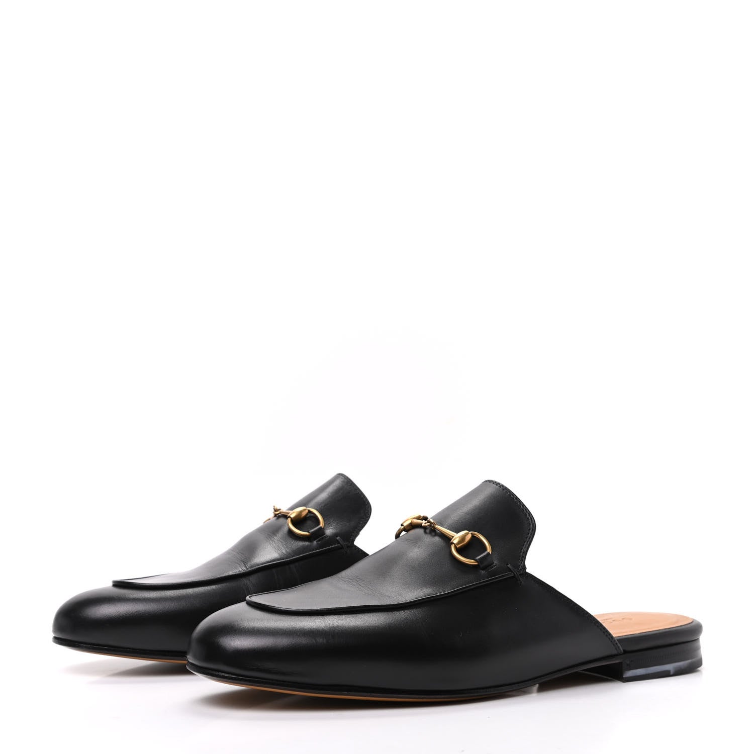 Gucci Calfskin Womens Princetown Slippers 41 Black 3 of 9