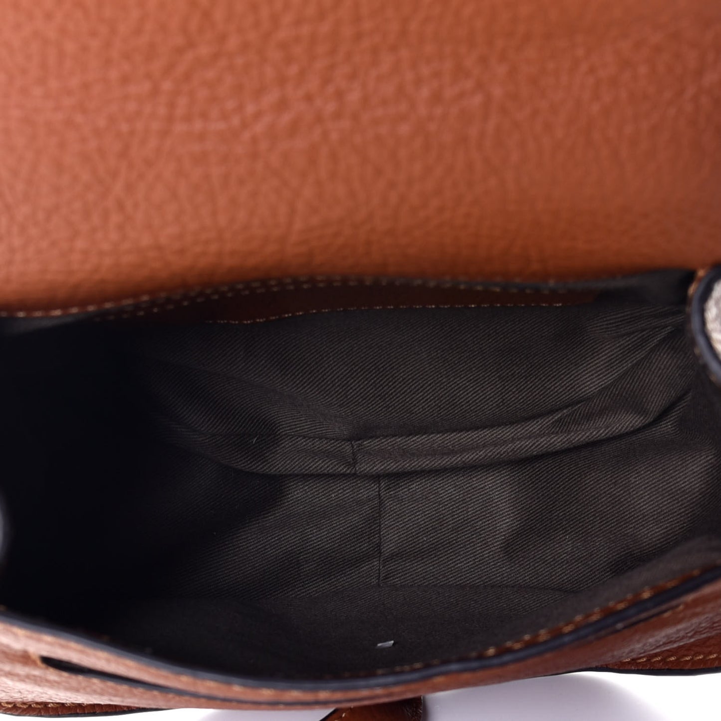 Calfskin Mini Marcie Round Crossbody Bag Caramel