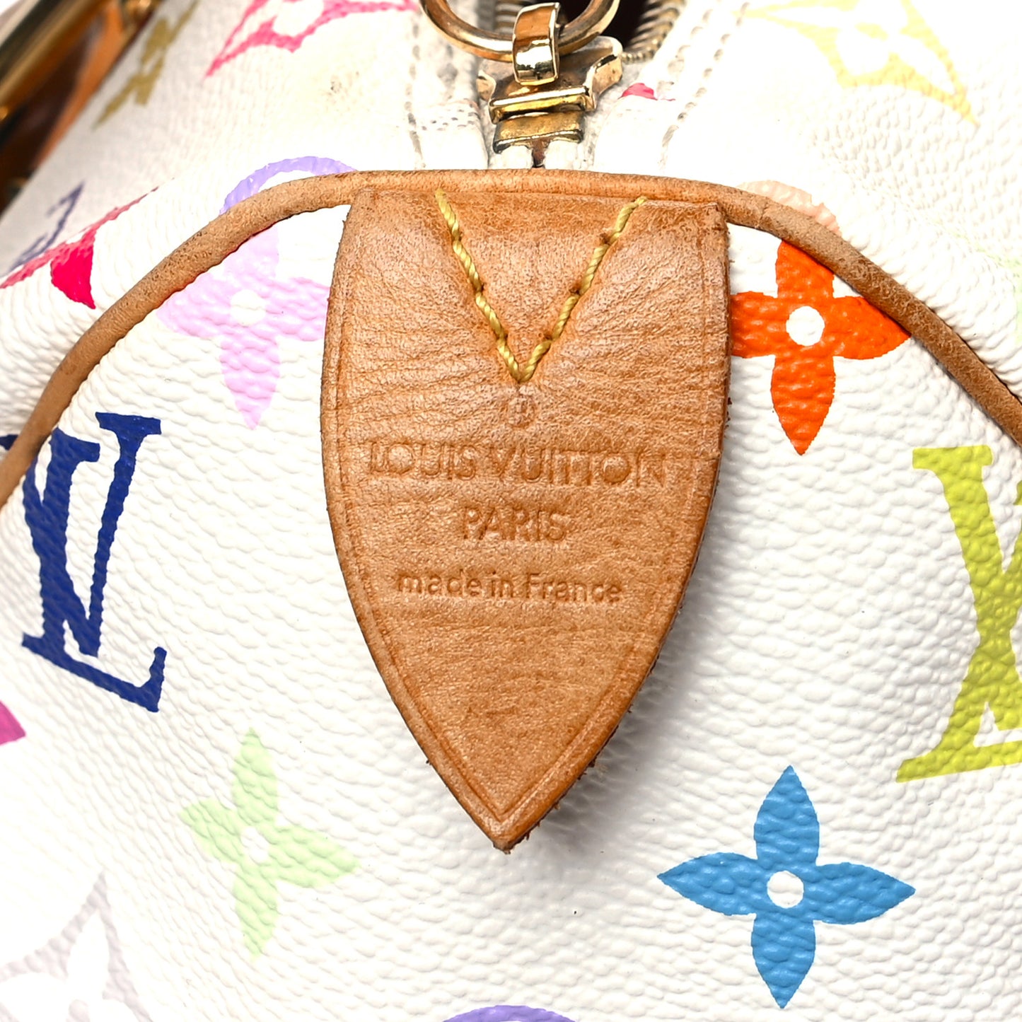 Monogram Multicolor Speedy 30 White