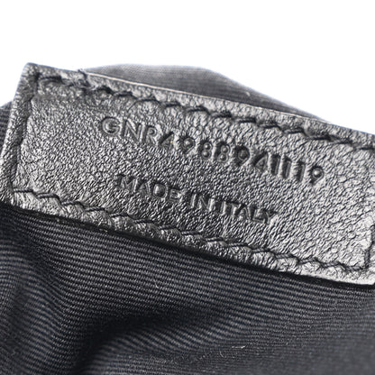 Saint Laurent Lambskin Matelasse Monogram Medium Niki Chain Satchel Black 7 of 11