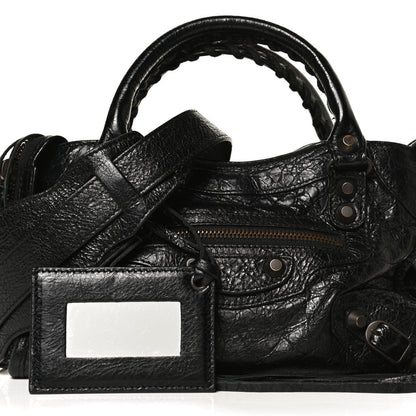 Balenciaga Agneau Classic Hardware Mini City Black 8 of 13