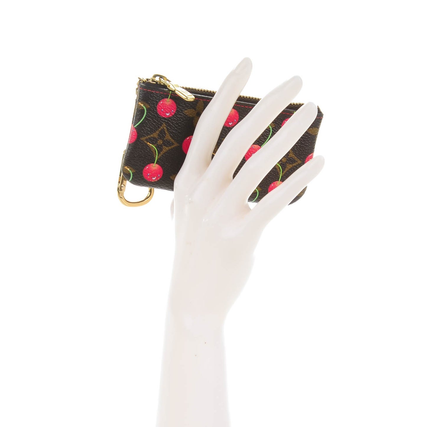 Monogram Cerises Key Pouch