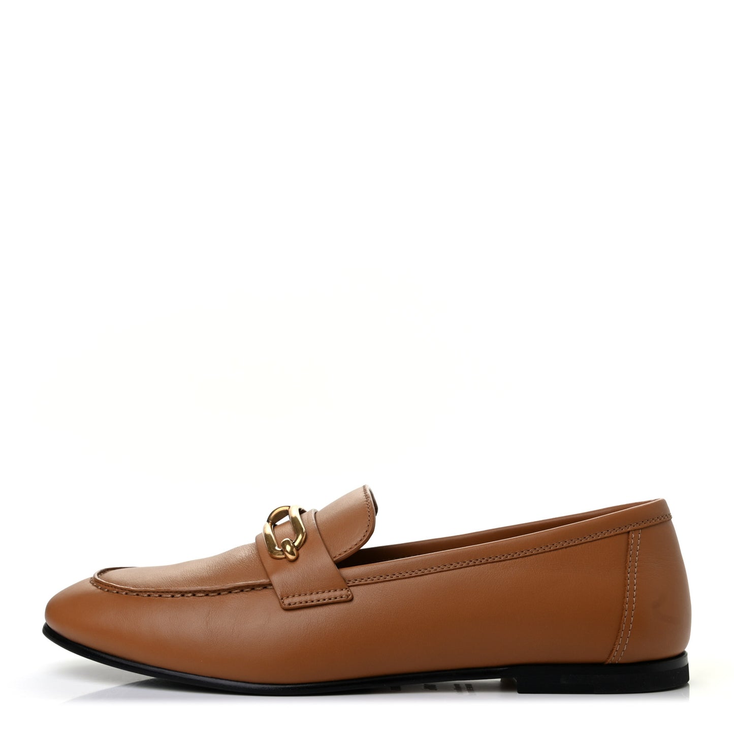 Calfskin Colette Loafer 38.5 Beige Dore