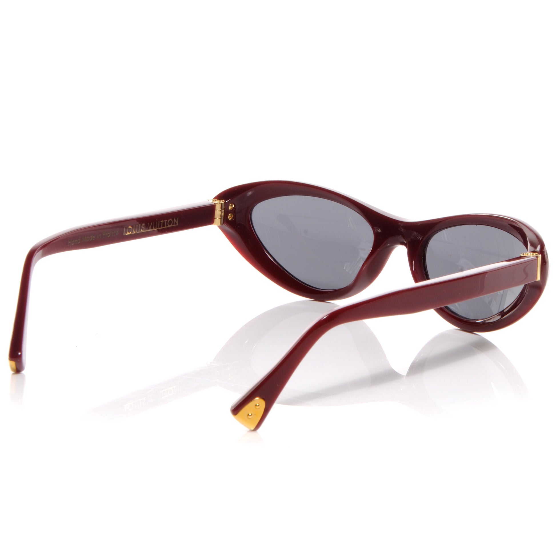 Louis Vuitton Cat Eye Sunglasses Red Z0159E 2 of 4