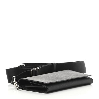 Burberry London Check Wallet with Detachable Strap Charcoal 4 of 13