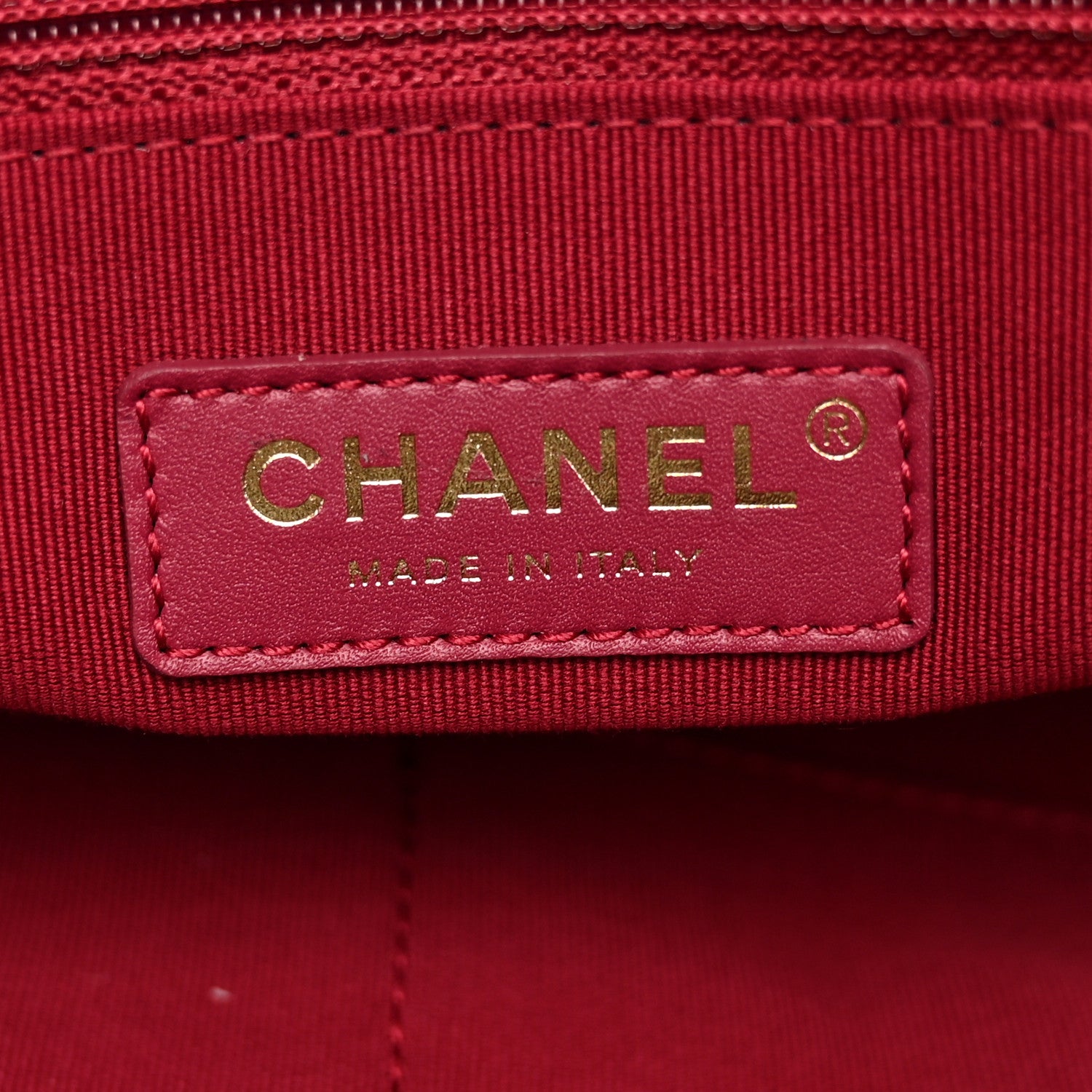 Chanel Calfskin Embossed Medium Deauville Tote Black 7 of 11