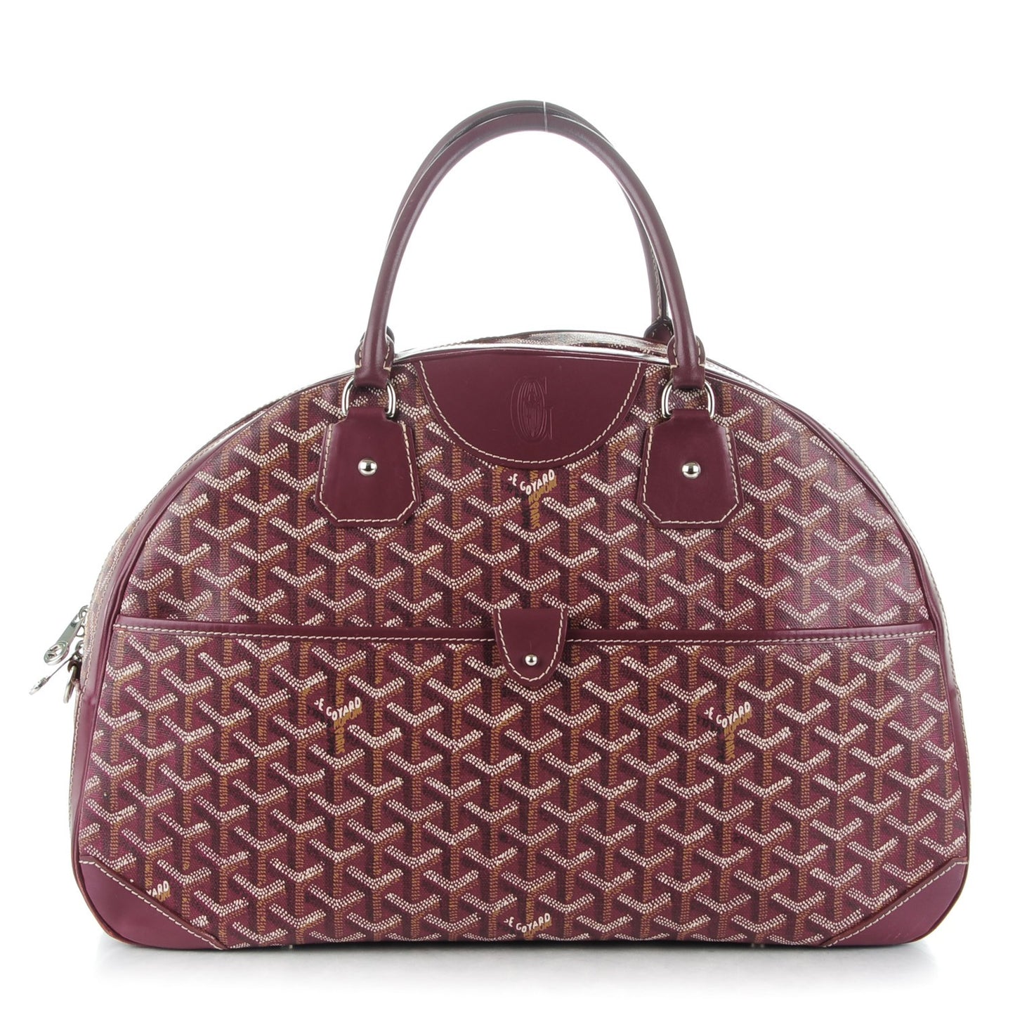 Goyardine Saint Jeanne GM Bowler Burgundy