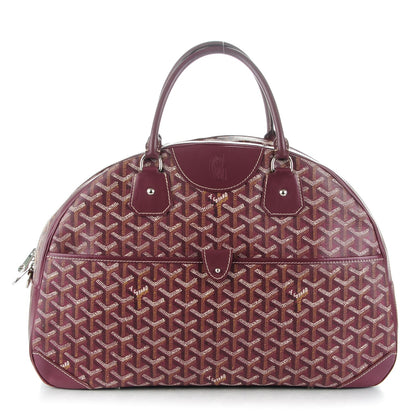 Goyard Goyardine Saint Jeanne GM Bowler Burgundy 1 of 6