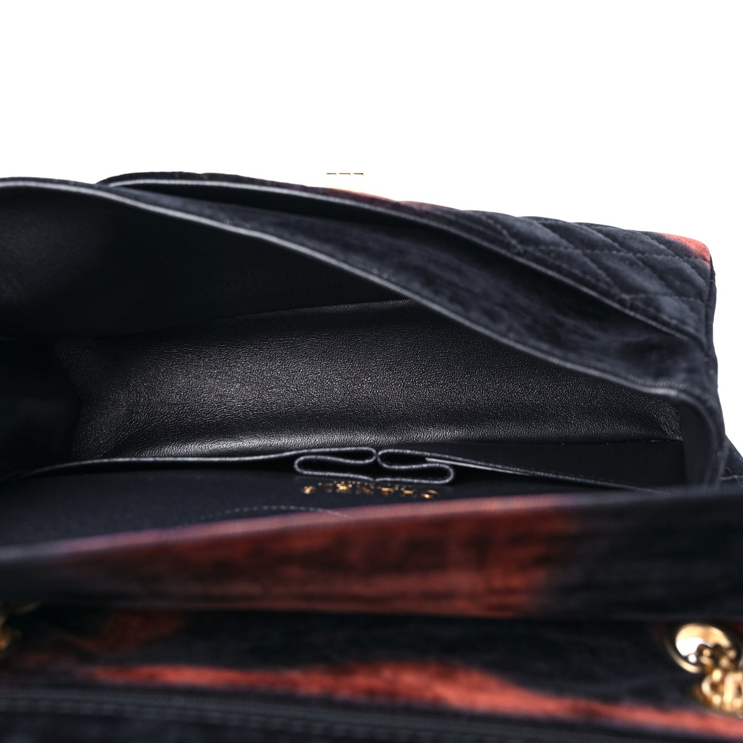 Ombre Velvet Quilted 2.55 Reissue 225 Flap Navy