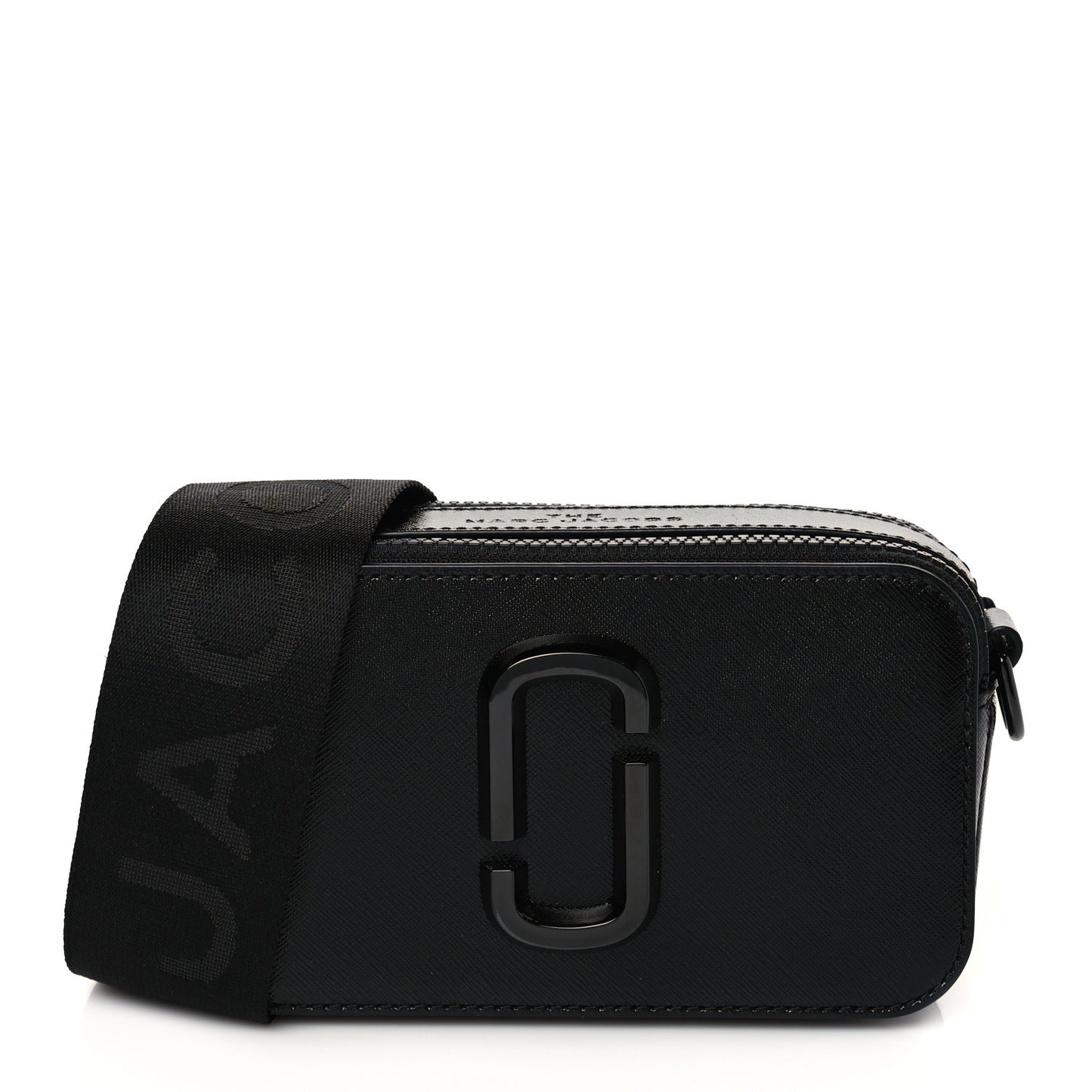 Saffiano Snapshot Camera Bag Black