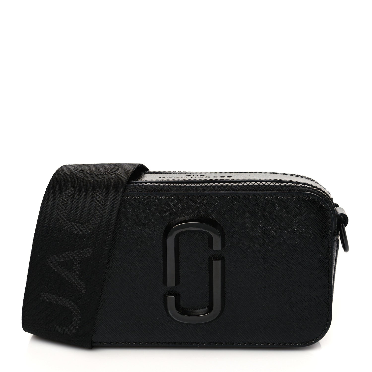 Marc Jacobs Saffiano Snapshot Camera Bag Black 1 of 7