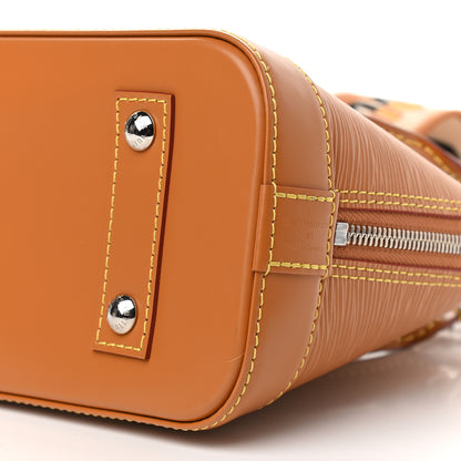 Louis Vuitton Epi Jacquard Alma BB Honey Gold 8 of 10