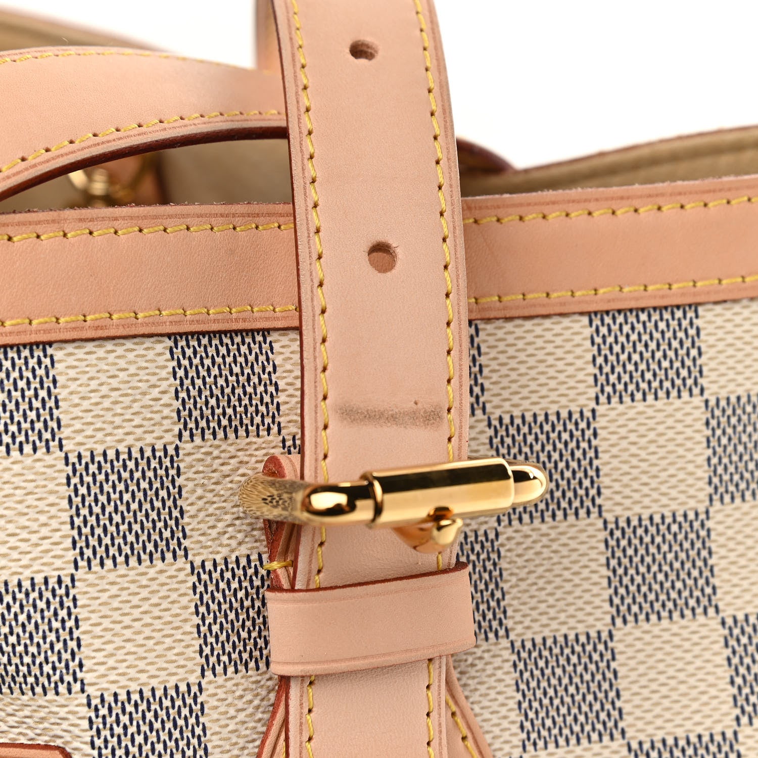 Louis Vuitton Damier Azur Hampstead MM 11 of 11