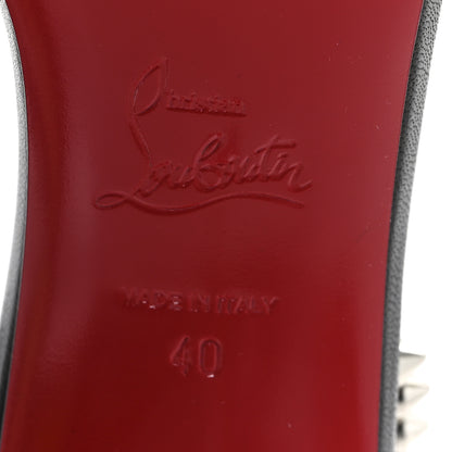 Christian Louboutin Kid Spiked So Me 100 Sandals 40 Black 7 of 8