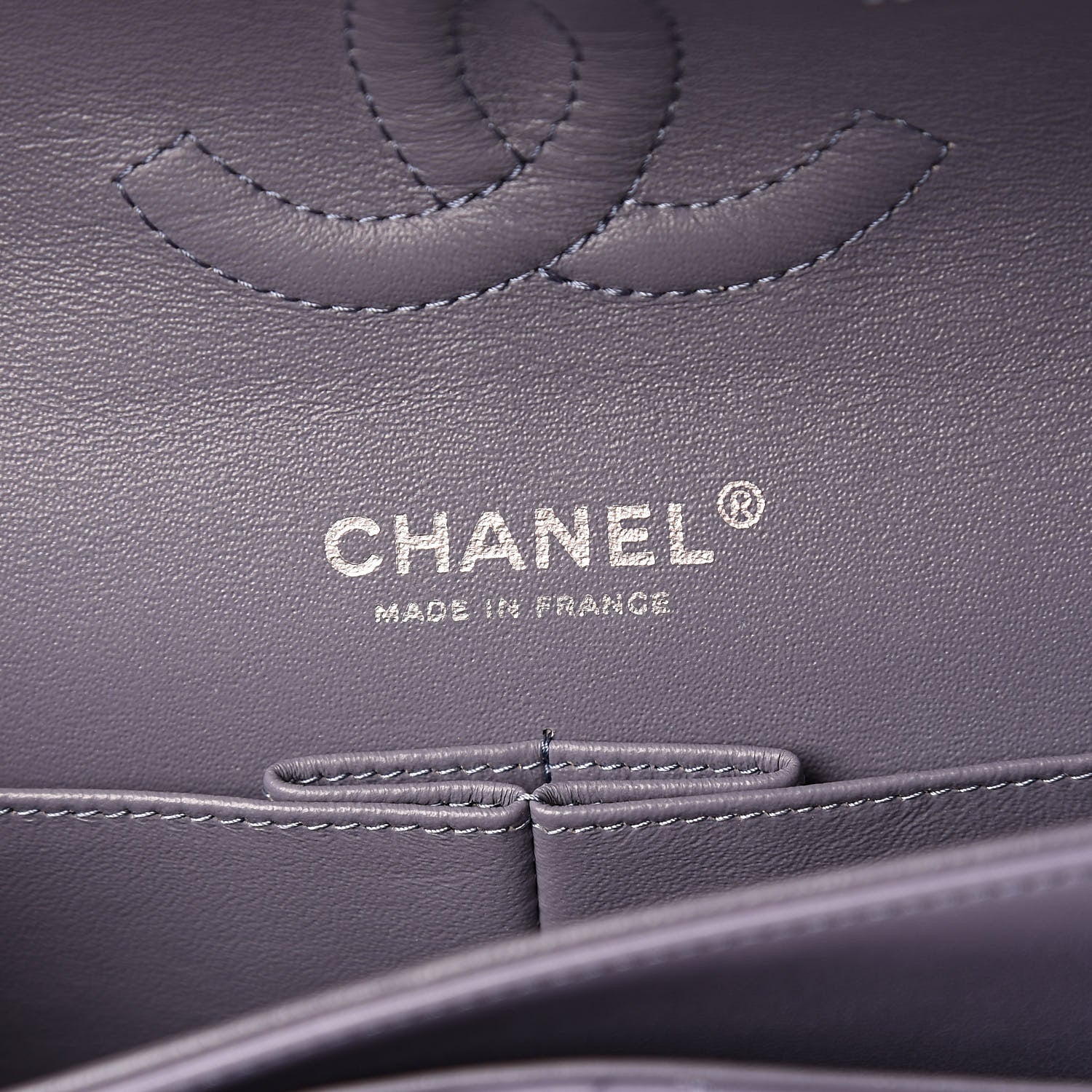 Chanel Lambskin Quilted Medium Double Flap Light Purple 6 of 11