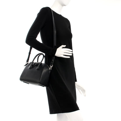 Givenchy Sugar Goatskin Mini Antigona Black 2 of 8