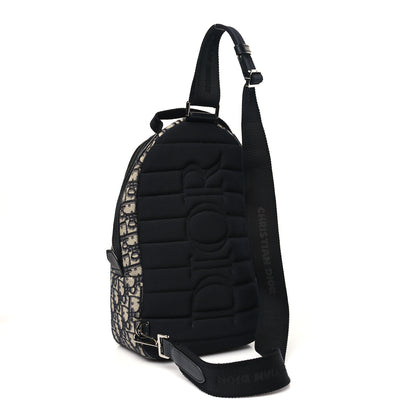 Christian Dior Oblique Mini Rider Backpack Black 2 of 9