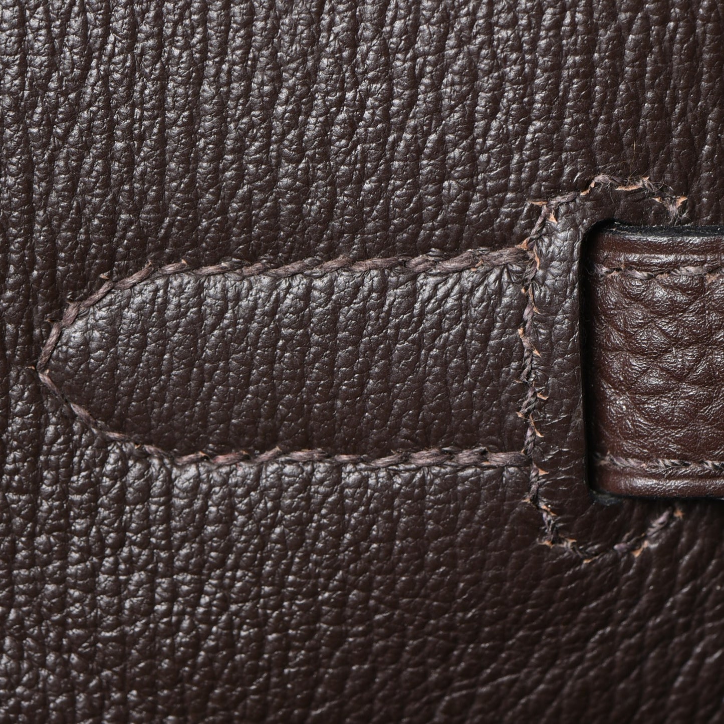 Togo Birkin 35 Chocolate