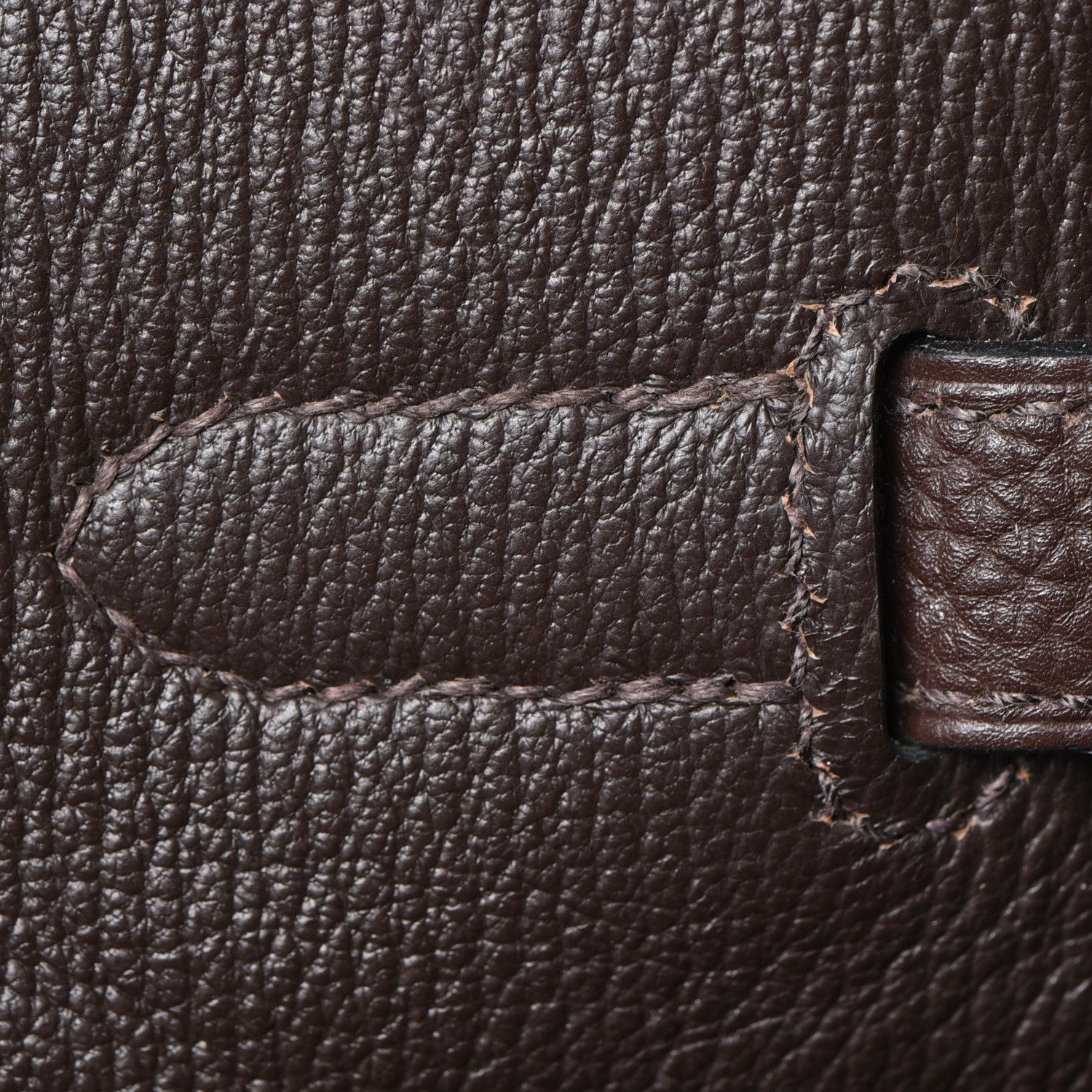 Hermes Togo Birkin 35 Chocolate 12 of 38
