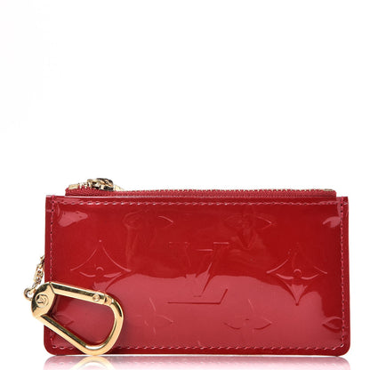 Louis Vuitton Vernis Key Pouch Pomme D'Amour 1 of 7