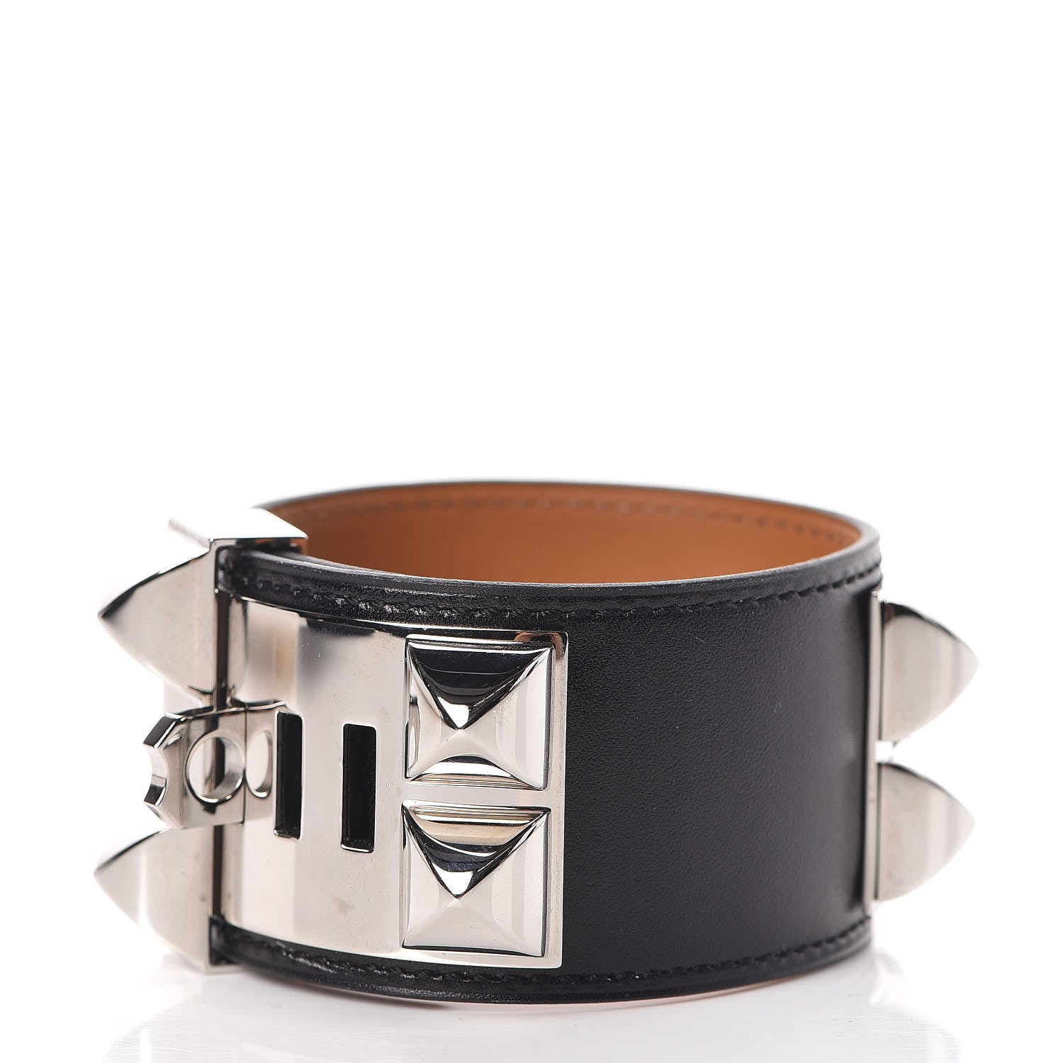 Hermes Box Collier de Chien CDC Bracelet L Black 4 of 7